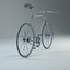 3d max photorealistic fixed gear bicycle