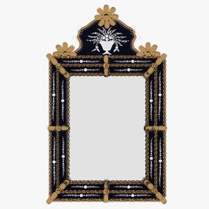 3d arte veneziana mirror