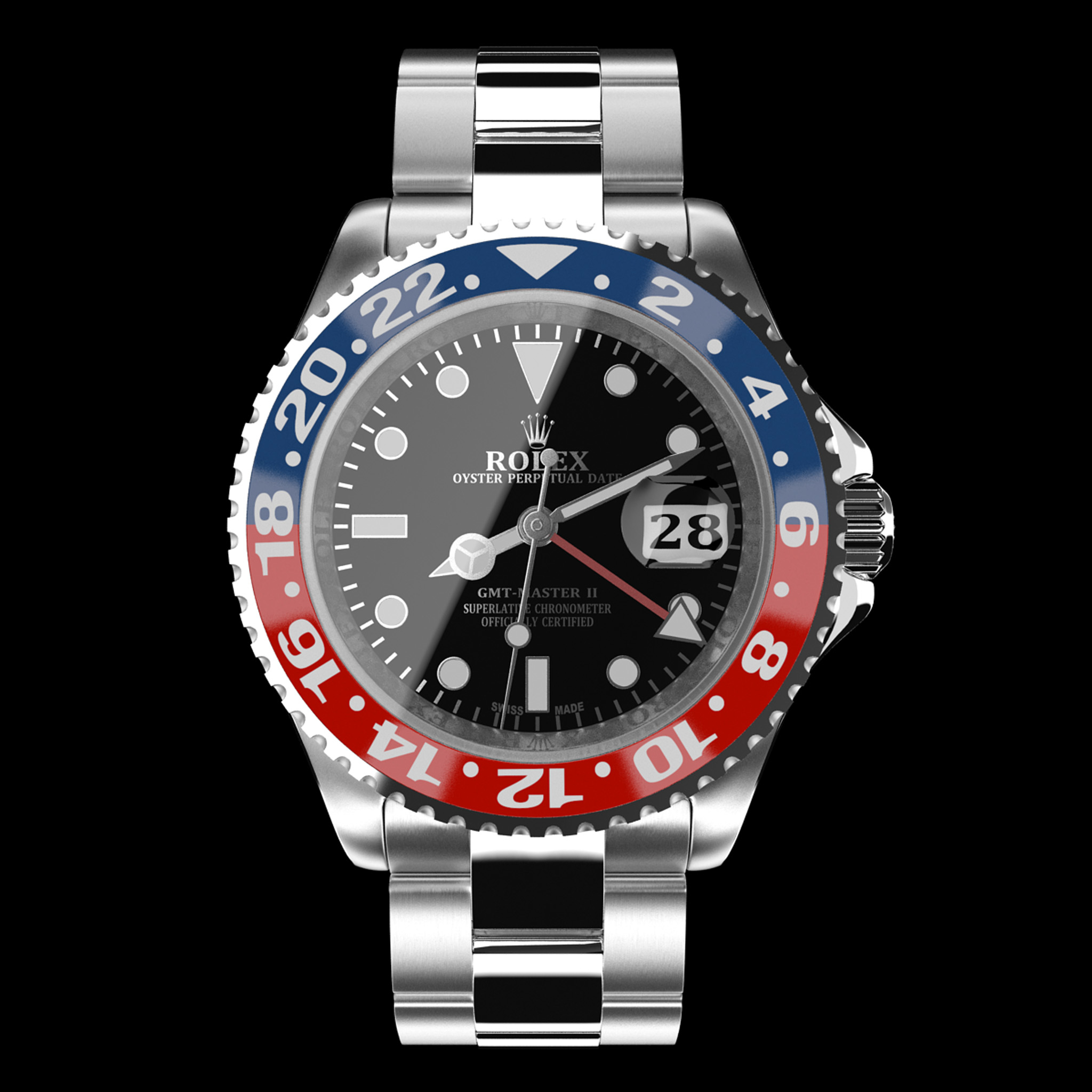 Rolex GMT,Master II Pepsi