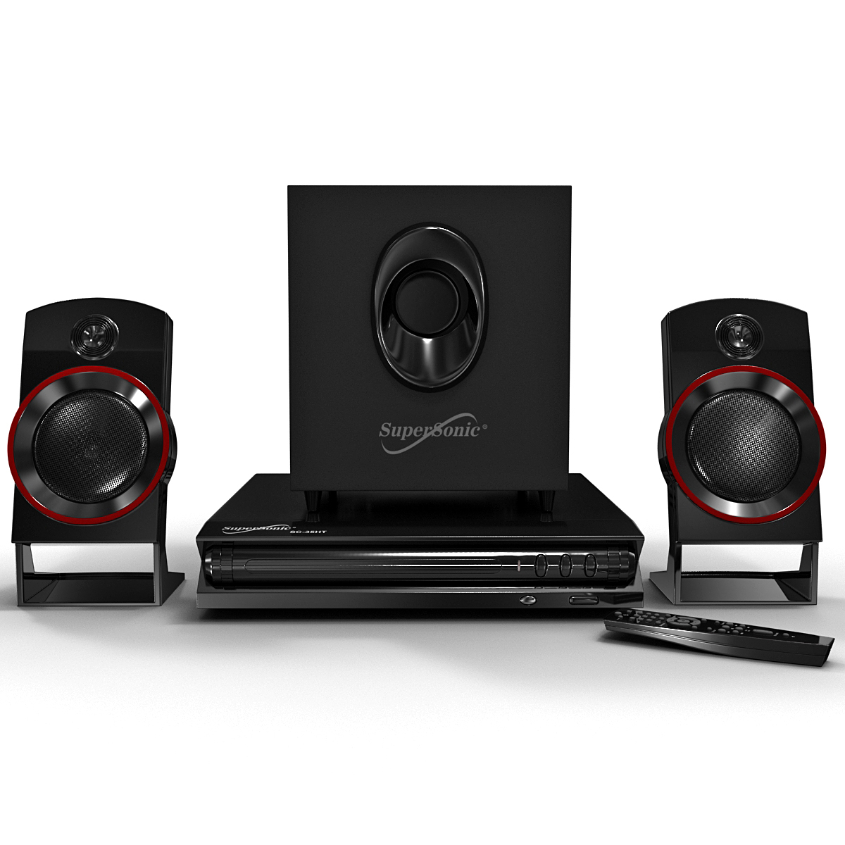 home theater supersonic sc35ht 3d max