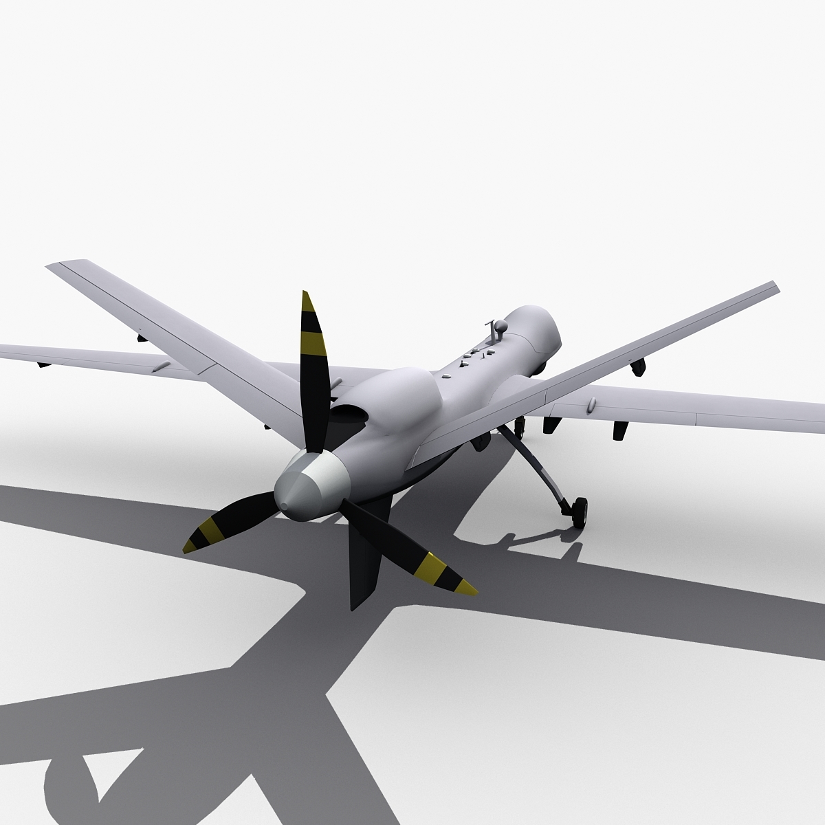 Uav Drone Reaper Mq-9 3d Model