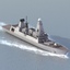 3dsmax type 45 daring class destroyer