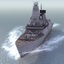 3dsmax type 45 daring class destroyer