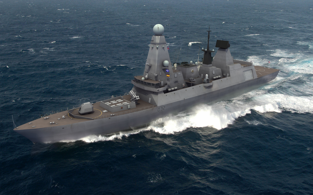 3dsmax-type-45-daring-class-destroyer