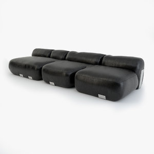 3d model dc105 sofa vincenzo cotiis
