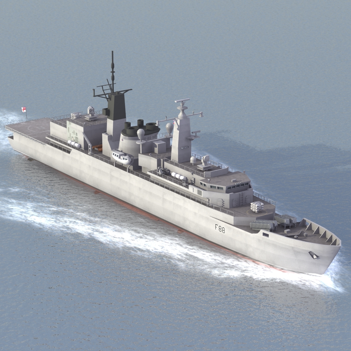 Type 22 Frigate Max