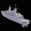 hms broadsword f88 ships 3d model