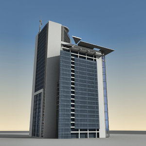 3dsmax modern building