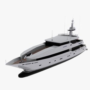 3d max charter cruise yacht