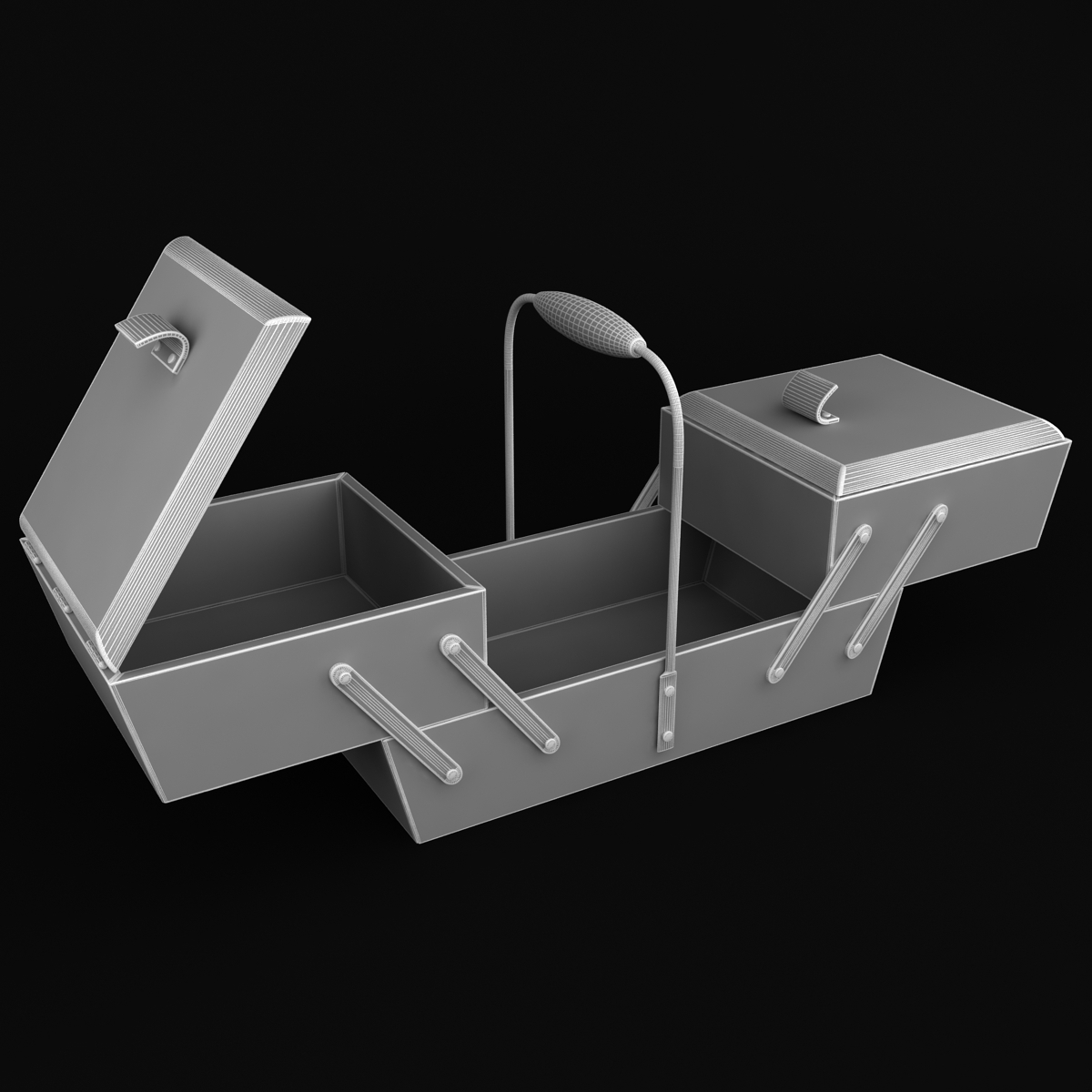 dxf expandable sewing box