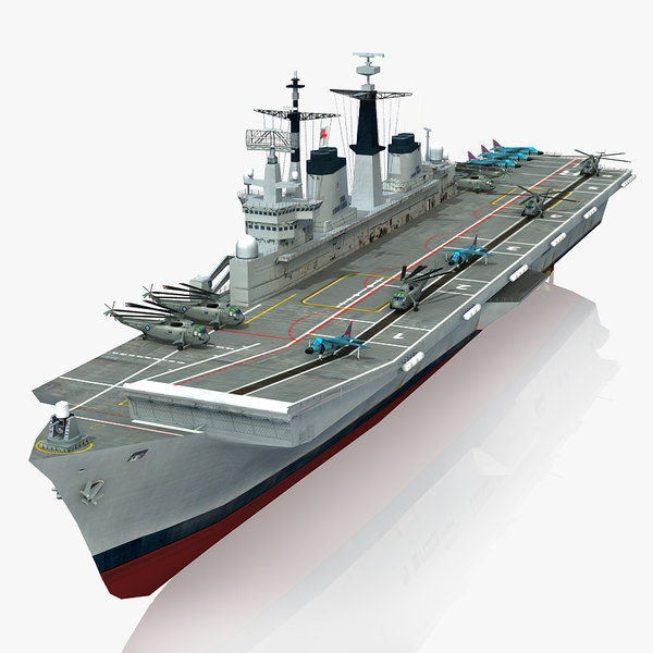 Ark Model hms ark royal r07 3d max