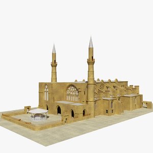 3d selimiye mosque