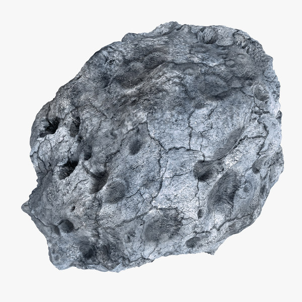 modeled asteroid 3d model