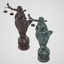 3ds max lady justice statue