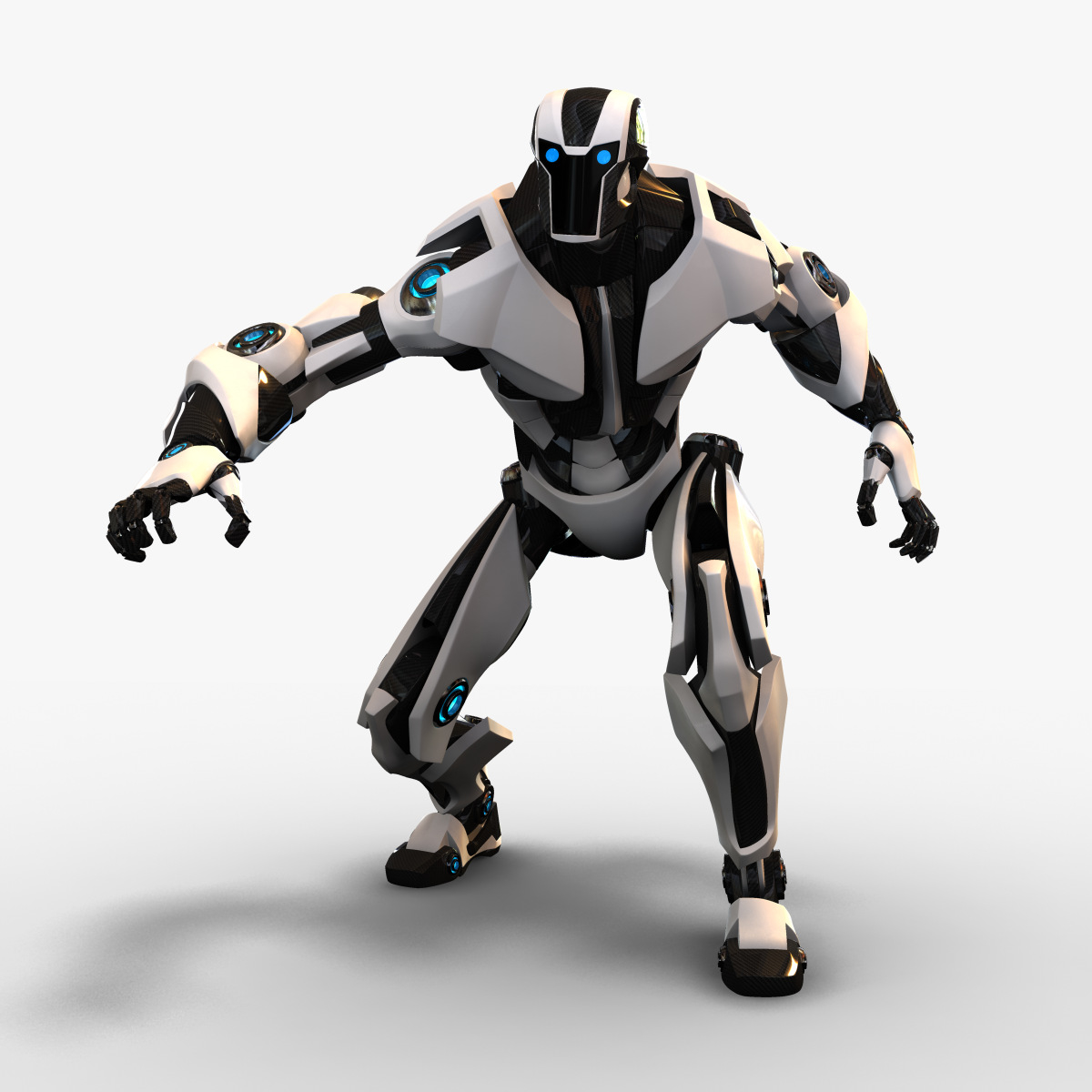 maya humanoid robot rig