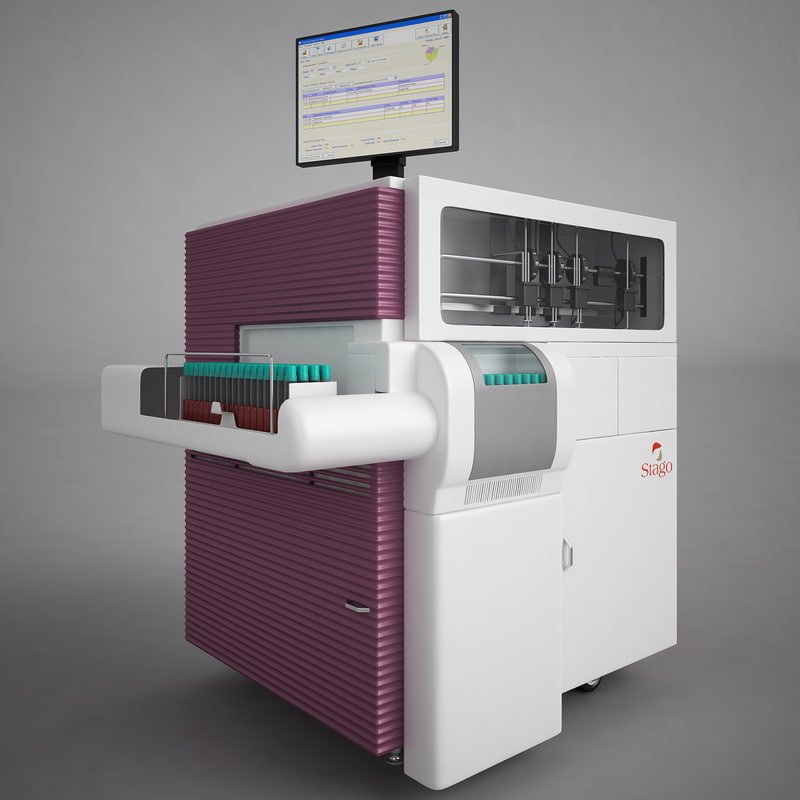 Diagnostica Stago Sta R 3d Model