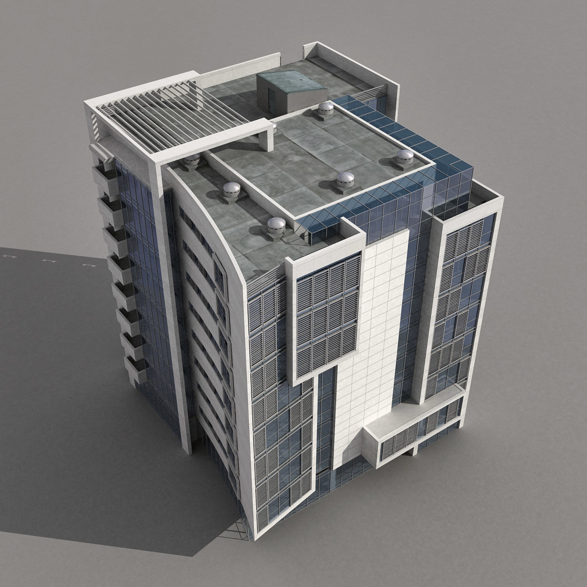 3d Model Modern Building