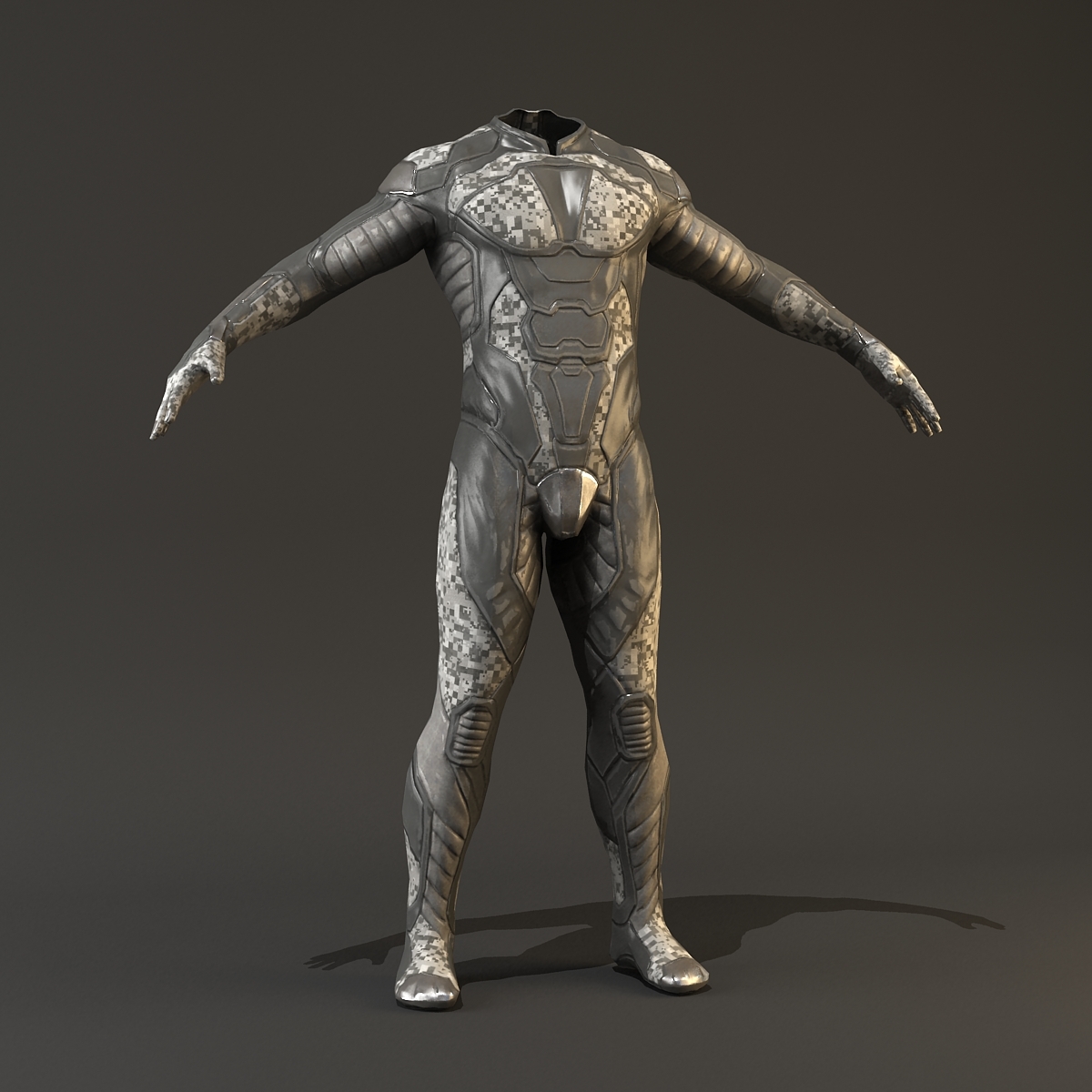 Sci Fi Suit 3d Model