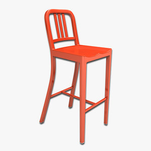 3ds max bar stool