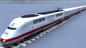 3ds max ice train