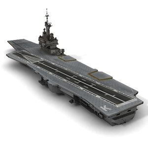 aircraft carrier 3d model