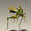 grasshopper rigged 3d model
