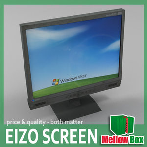 3d eizo lcd screen model