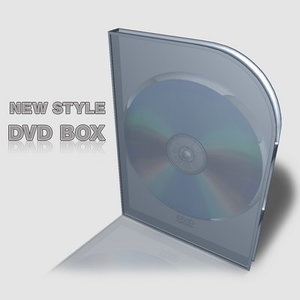 dvd box 3d model