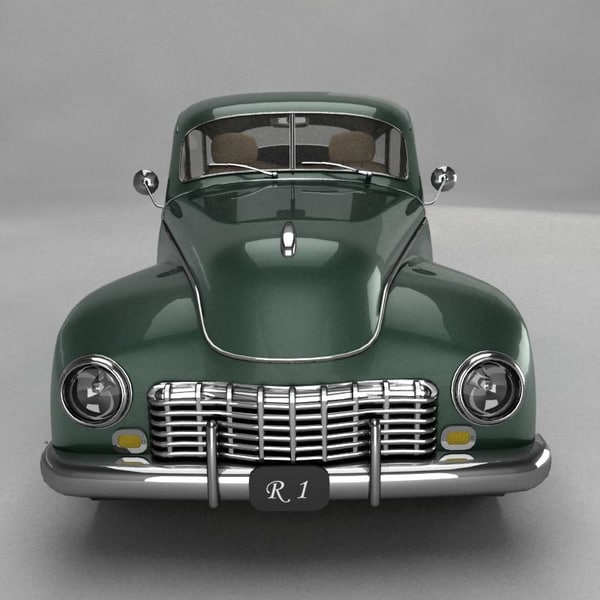 car antique 3d model