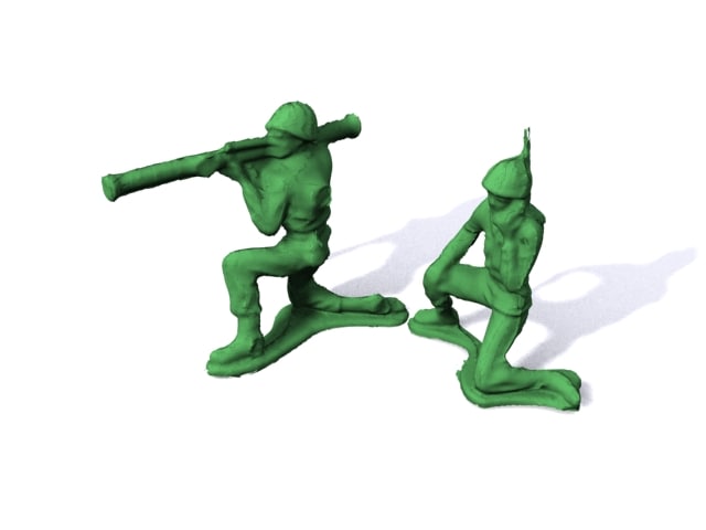 3d original army men series model