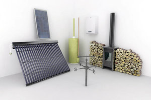 3d environmental eco set stove