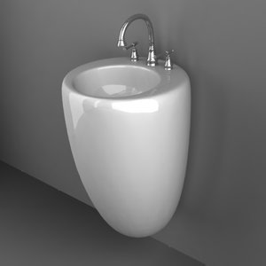 sink basin 3d model