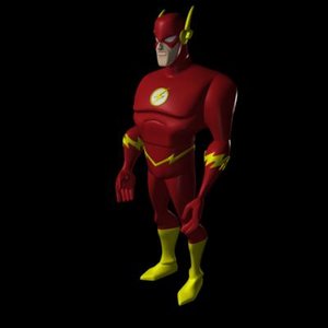 flash superhero dxf