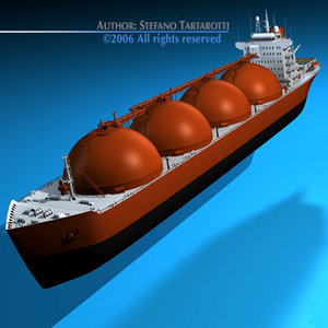 3ds max lng carrier