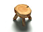 3d log stool foot