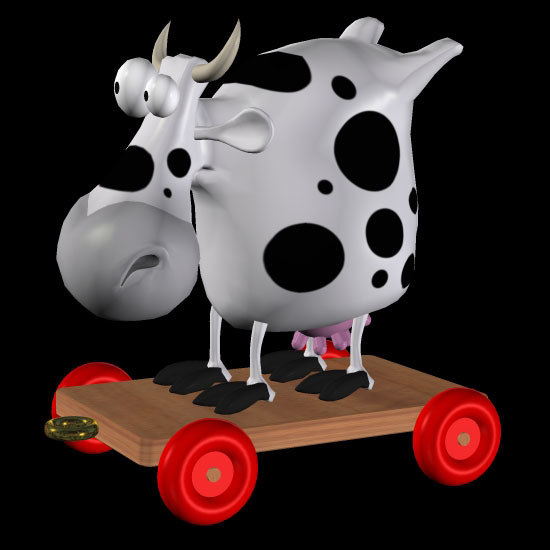 electronic cow toy