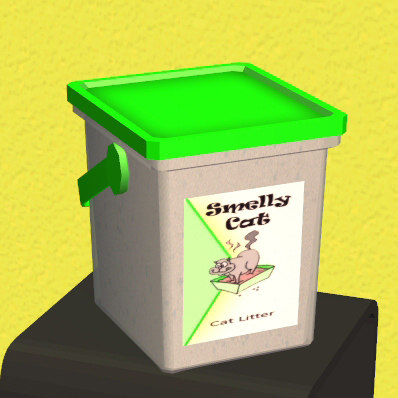 cat litter container