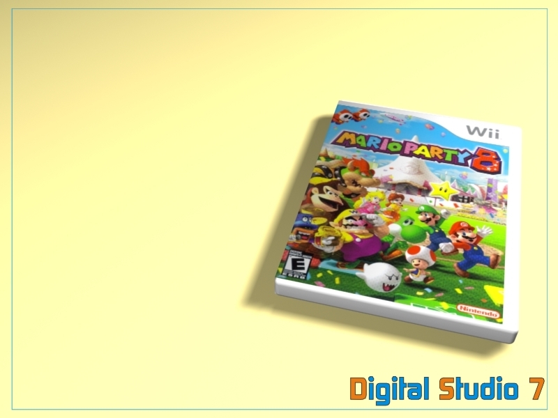 nintendo wii case 9 3d max