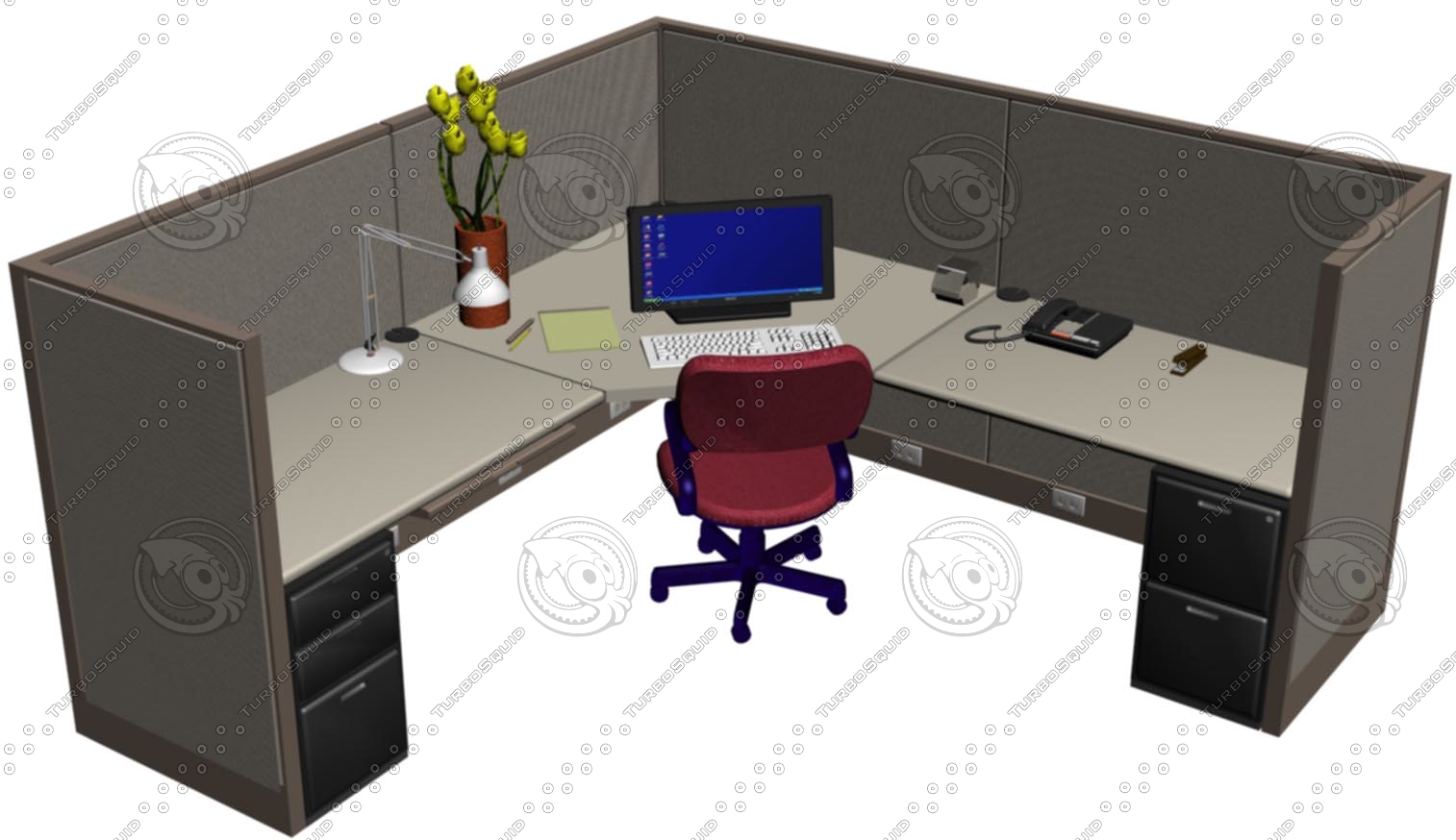 Cubicle Office Desk Max