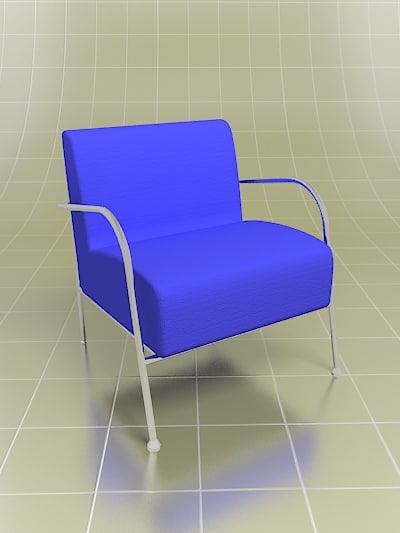 3d max easy chair