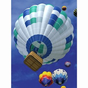 hot air balloon 3d model