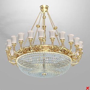 dxf chandelier lamp