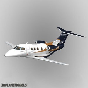 3d model embraer phenom 100 livery