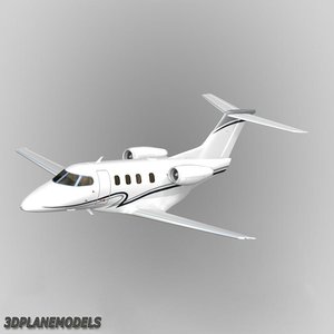 3d embraer phenom 100 private
