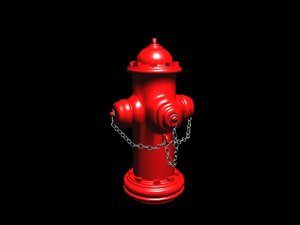 3d model hydrant