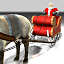 maya reindeer sleigh santa claus