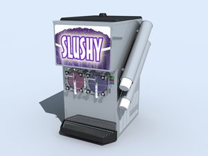 3d model slush machine