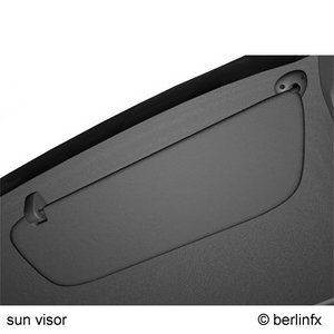 3d sun visor model