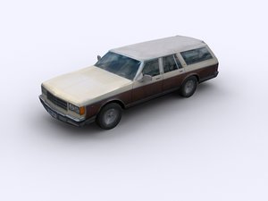 3d hearse model