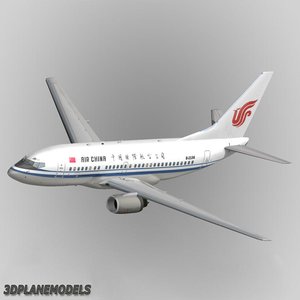 3d b737-600 air china model